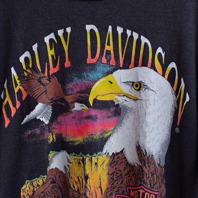 1990s Harley Davidson T-shirt / Made in USA / ハーレー イーグル T