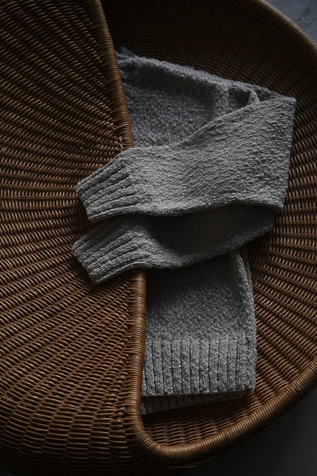 Cale / Cashmere Hand Knit (Natural)