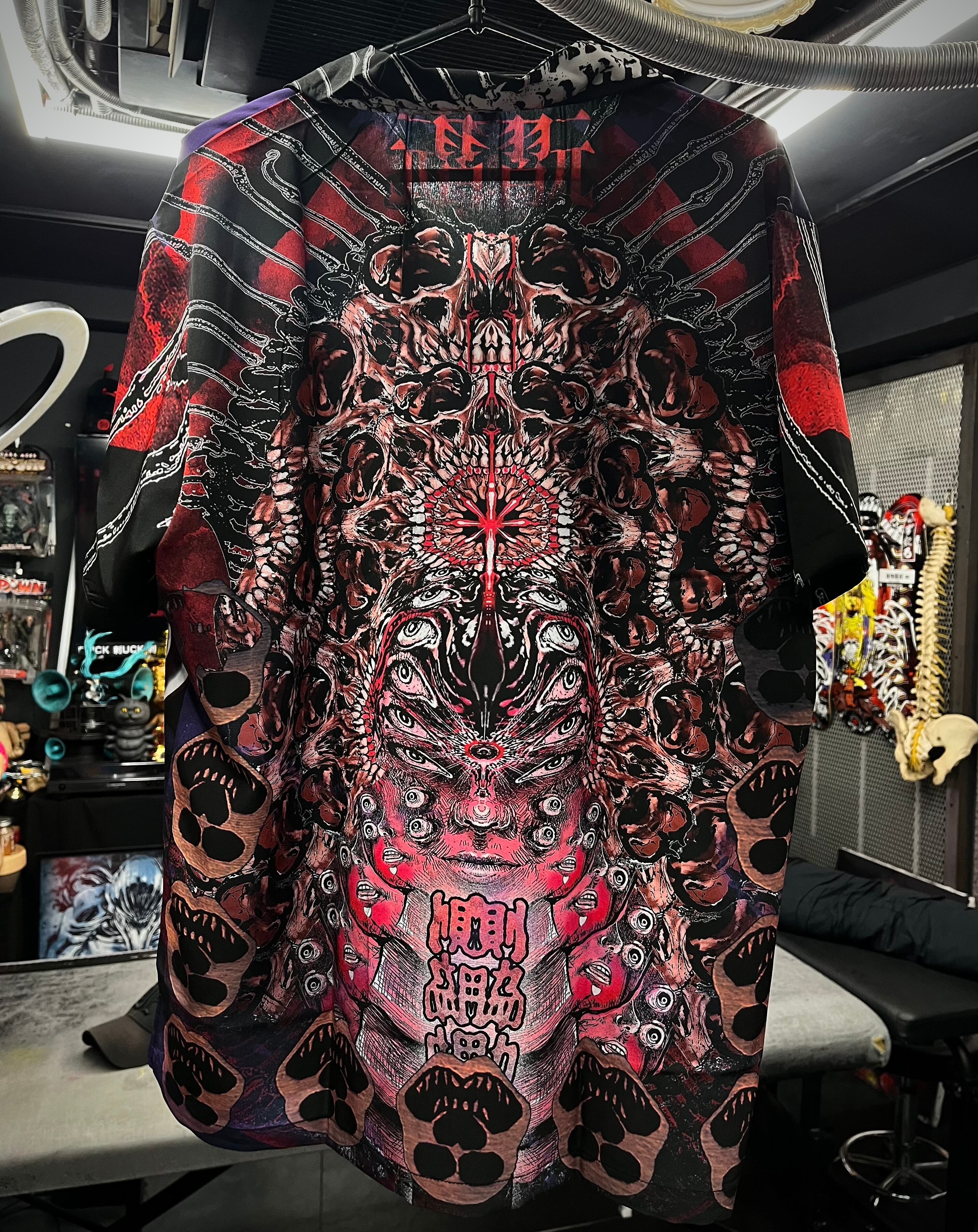 Horror alohashirts #03(ホラーアロハシャツ) | fuck_oldhouse