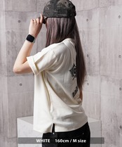 ◆バッククロス ピグメントTシャツ◆gt-6162-262