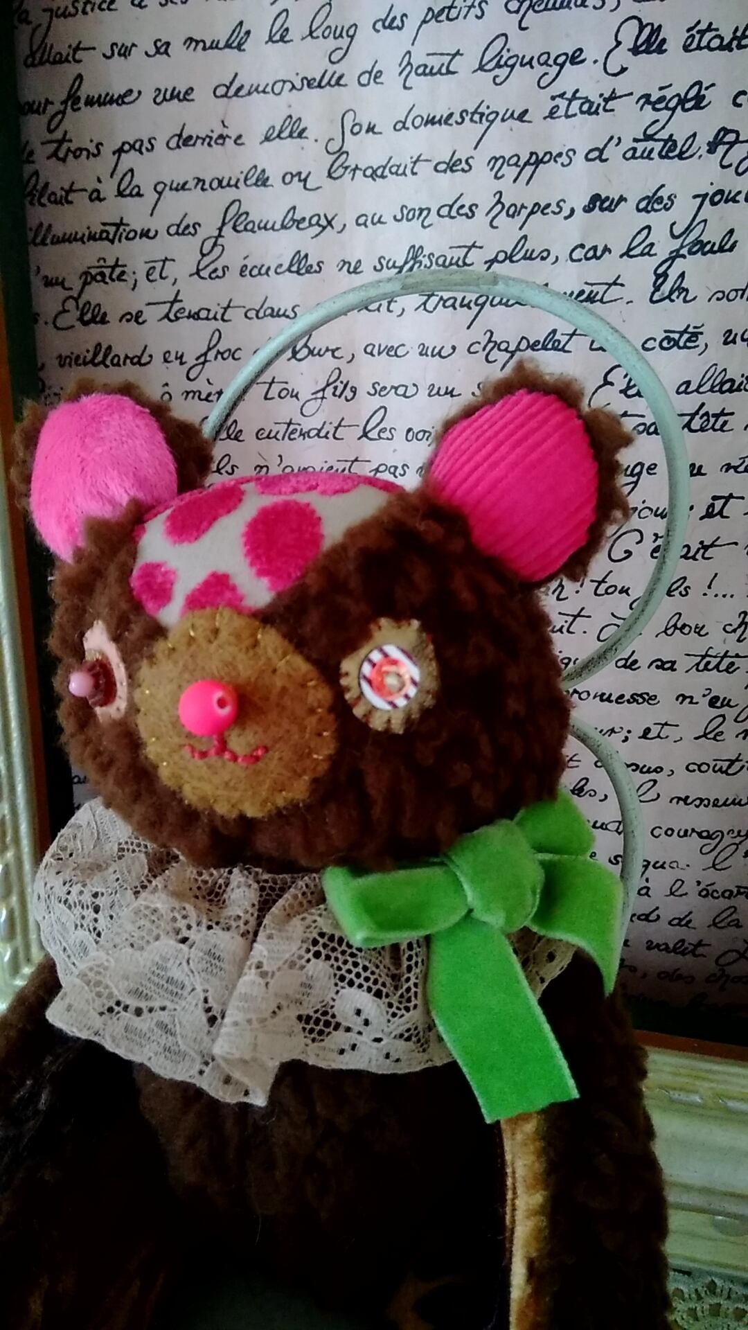 ぬいぐるみ作家 かとうゆりあさん クマのぬいぐるみ