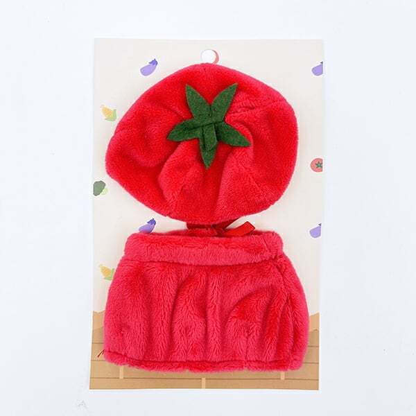 ブラッシュコスチューマー 野菜シリーズ トマト(S) ぬい活 ぬいぐるみ
