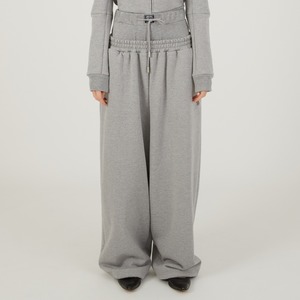 【26SS】BASICKS ベイシックス / スウェットパンツ / LAYERED SWEAT TROUSERS