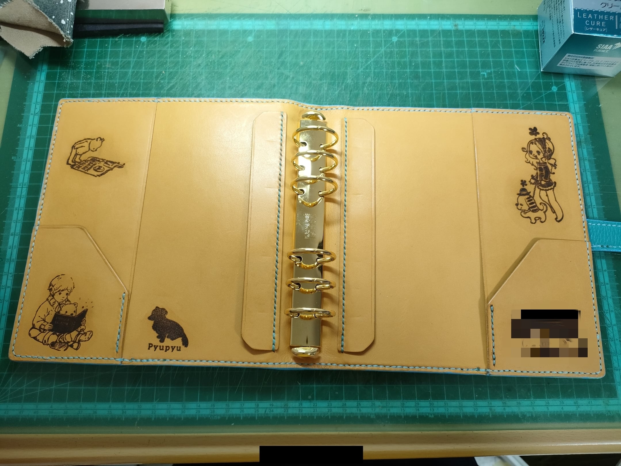 オーダーメイドシステム手帳(HB×WA5) | studiotomy