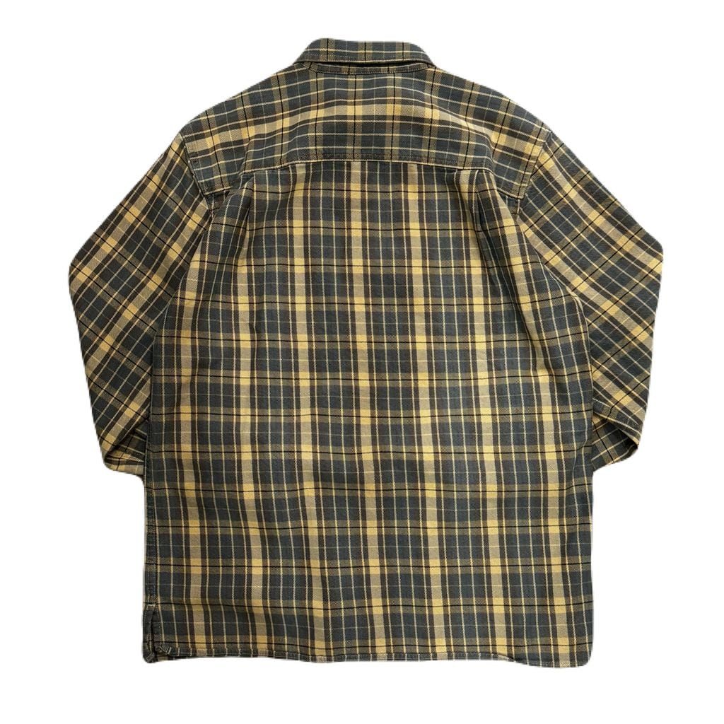 EASTERN MOUNTAIN SPORTS ポケット付き チェック柄 長袖シャツ