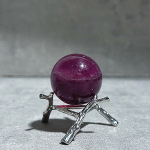 パープルフローライト スフィア（丸玉）11◇Purple Fluorite Sphere◇ 天然石・鉱物・パワーストーン