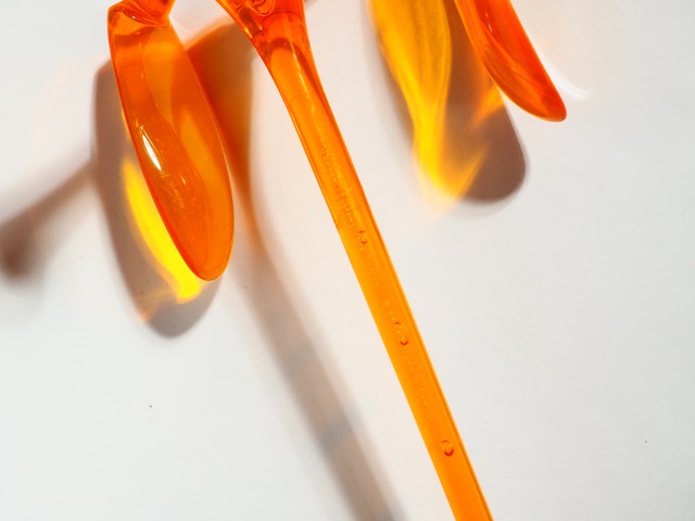 2006 "vega design"Orange kitchen paper holder made in Germany