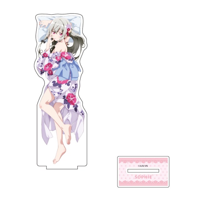 【4571576721669在】となりの吸血鬼さん【描き下ろし】アクリルスタンド ソフィー（浴衣）寝そべり