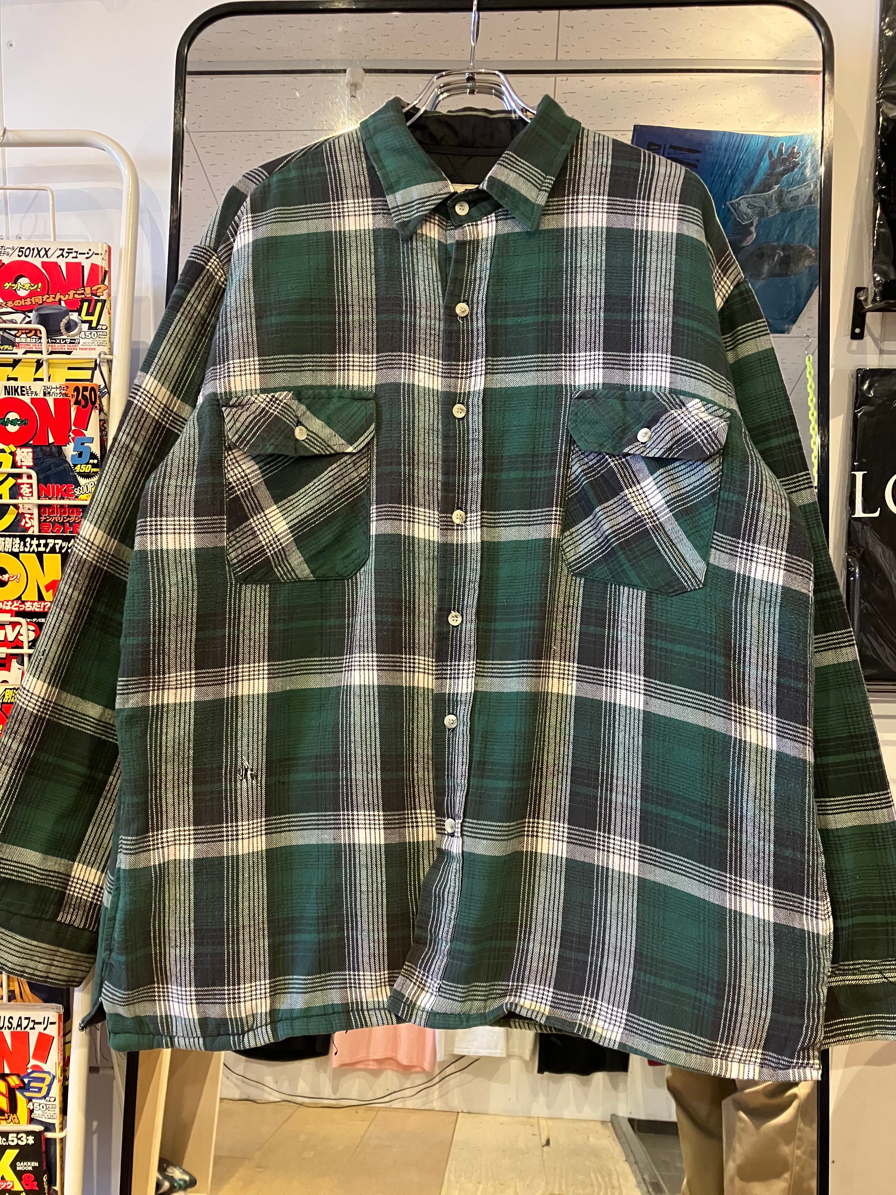 90's キルティングライナーネルシャツ (SIZE L) | FASHION SPOT RAMONE
