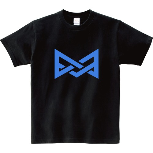 MCCオリジナルドライTシャツ　ブラック×ブルー