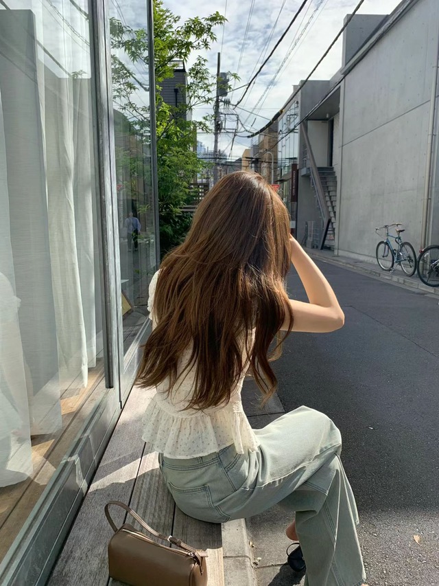 (予約) ounce / Jane puff blouse 1color