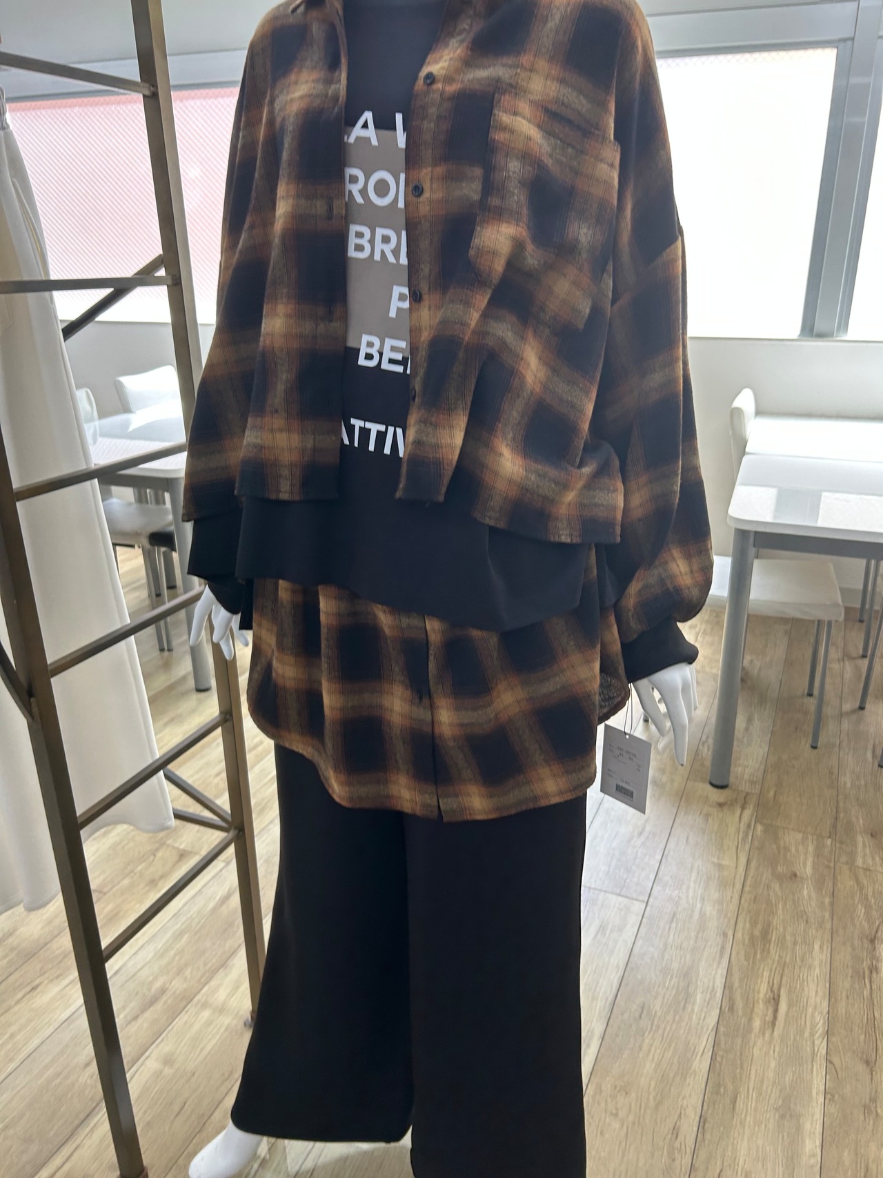 marc チェックシャツ&suso 552-25708