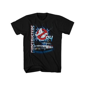 ゴーストバスターズ  Tシャツ Ghostbusters ロゴ ＆ ECTO1