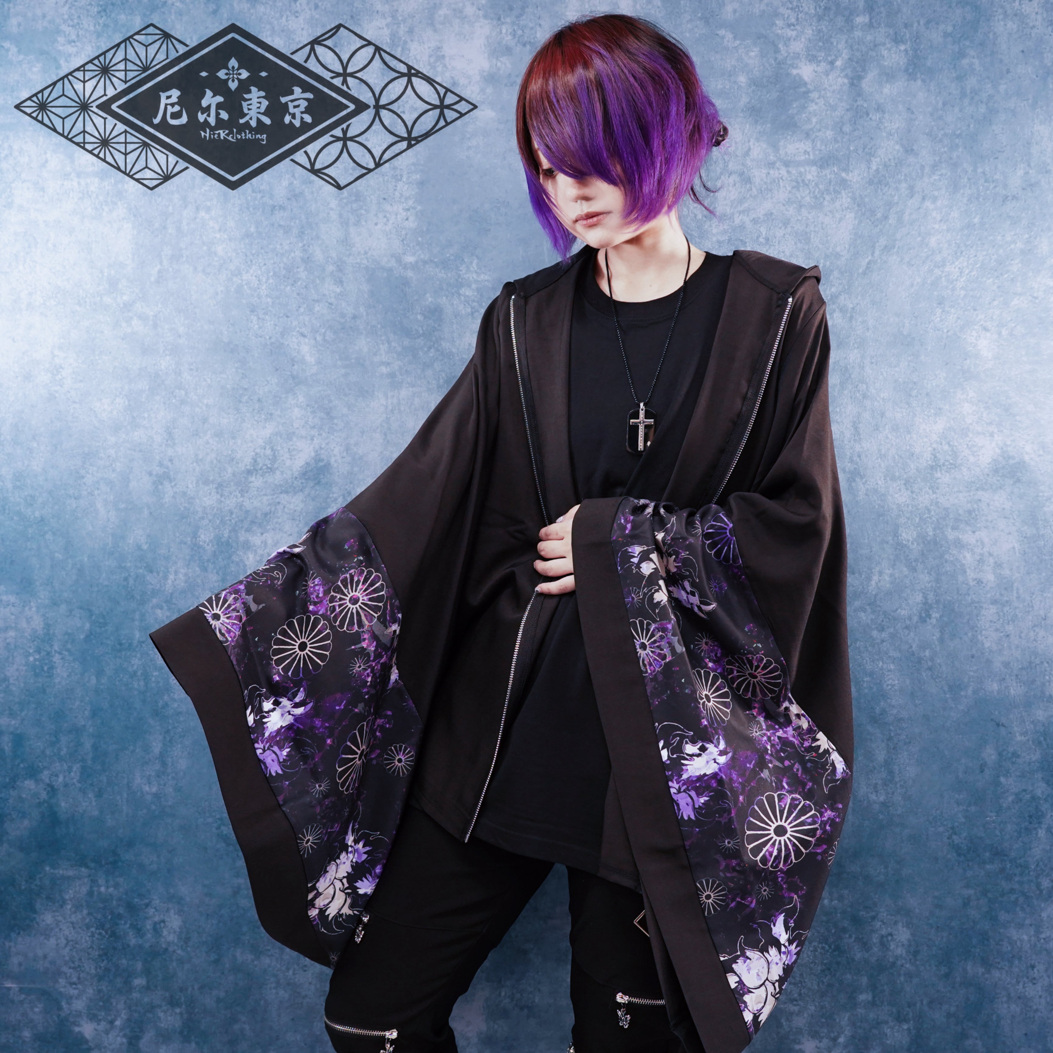 早い者勝ち先着50点限定55%OFF-九尾- 和風着物袖3ZIP OUTER | NIER