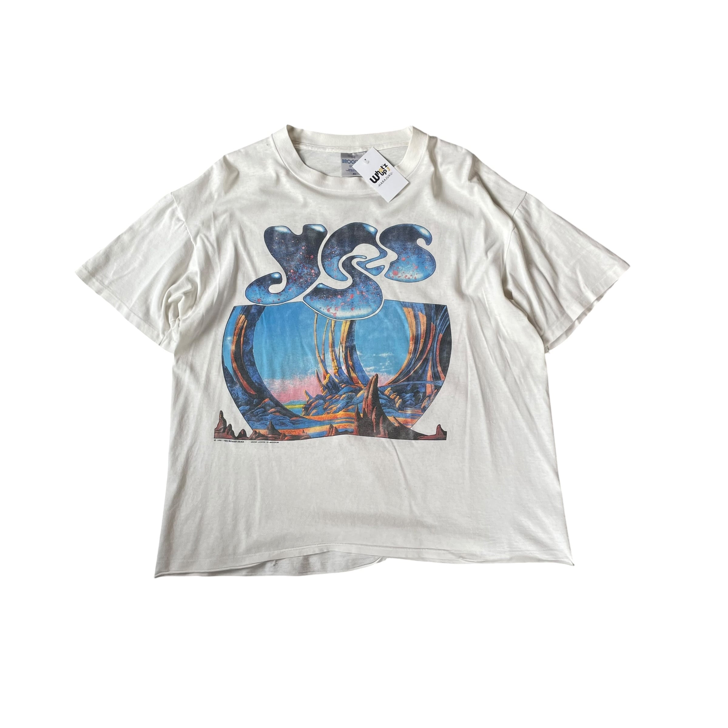 1991s YES "UNION" World Tour1991 T-shirt