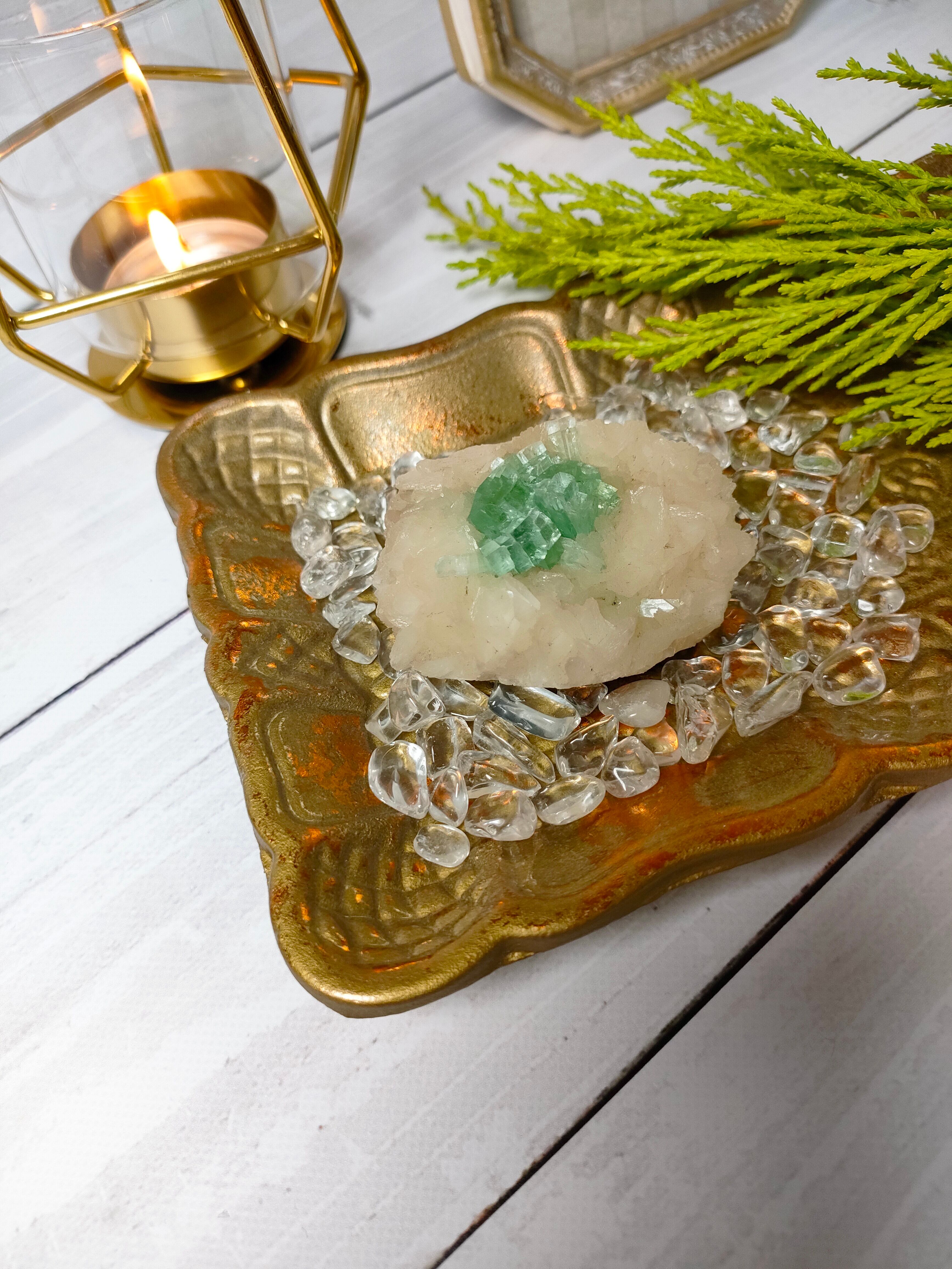 グリーンアポフィライト