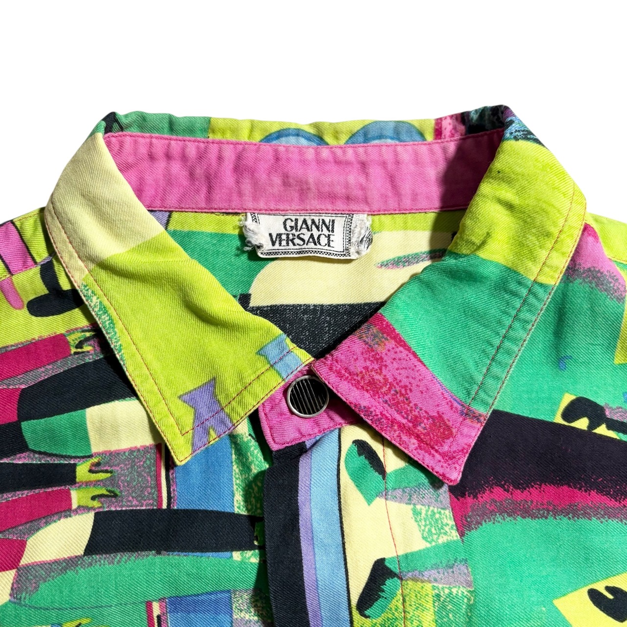 archive 1992’s GIANNI VERSACE cotton shirt “Malevich”