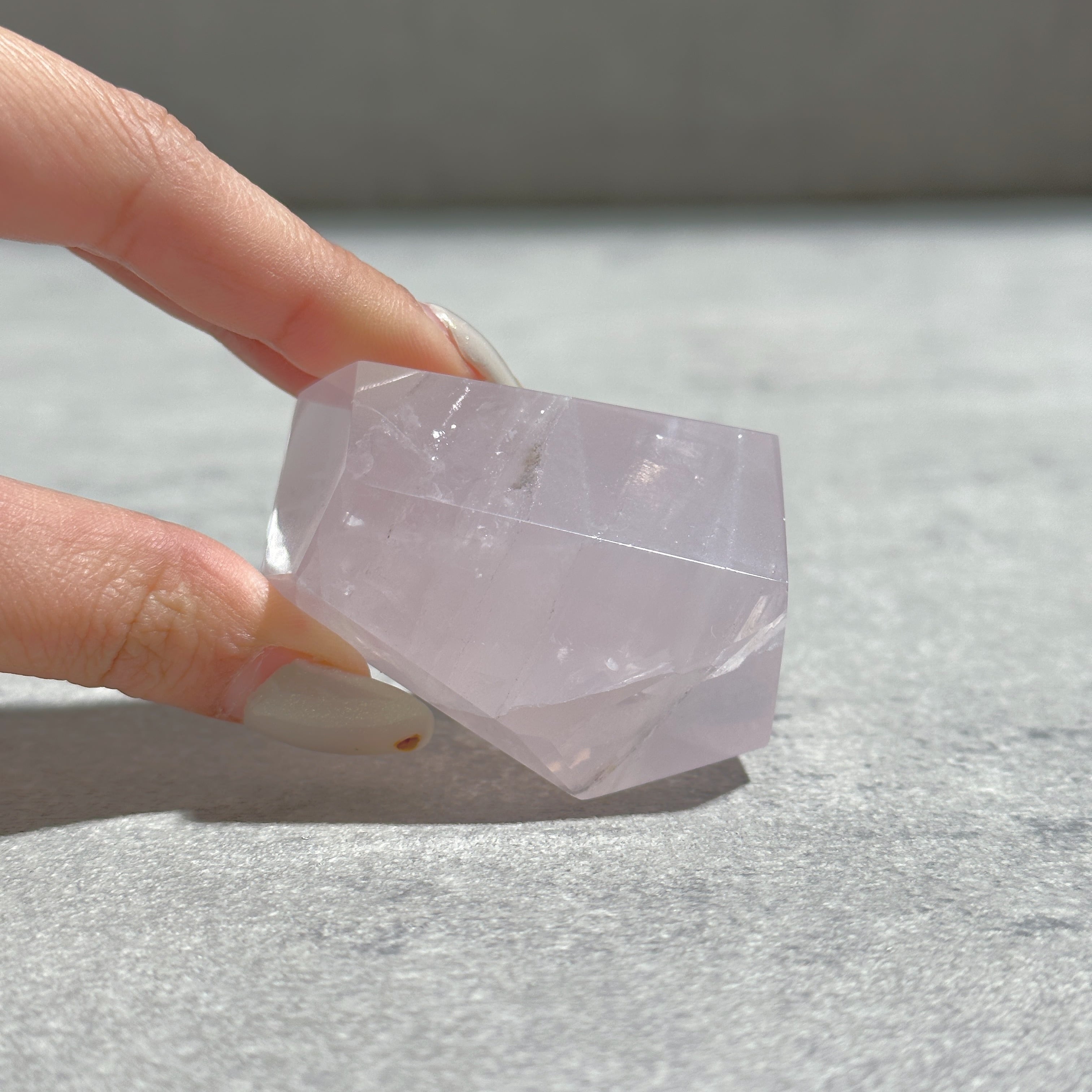 ブラジル産ローズクォーツ フリーフォーム05◇ Rose Quartz ◇天然石