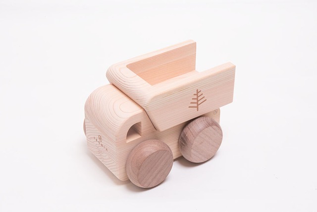 オルゴールトラック　MUSIC TRUCK　♫カントリーロード | 木のおもちゃ 出産祝い 車のおもちゃ