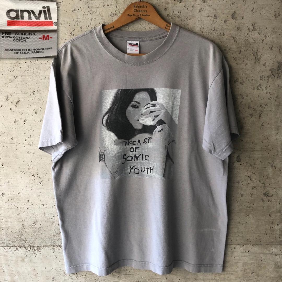 XZ645 00s Tシャツ TAKE A SIP OF SONIC YOUTH