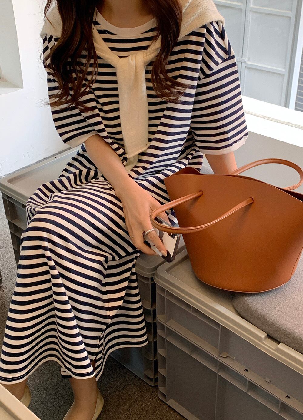 ボタンドレス ビッグFスモールZ韓国70989946275