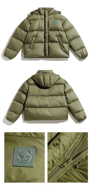 SALE 送料無料【HIPANDA ハイパンダ】男女兼用  ダウンジャケット UNISEX  DOWN JACKET / 6色展開