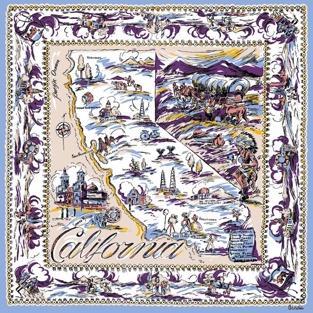 California2 Bandana PurpleType