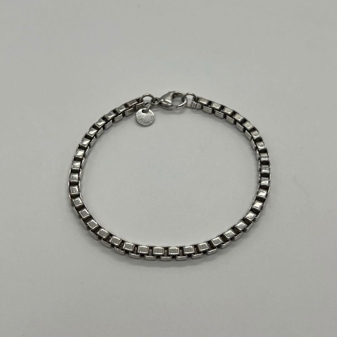 ティファニー TIFFANY ベネチアンチェーン ブレスレット SV925