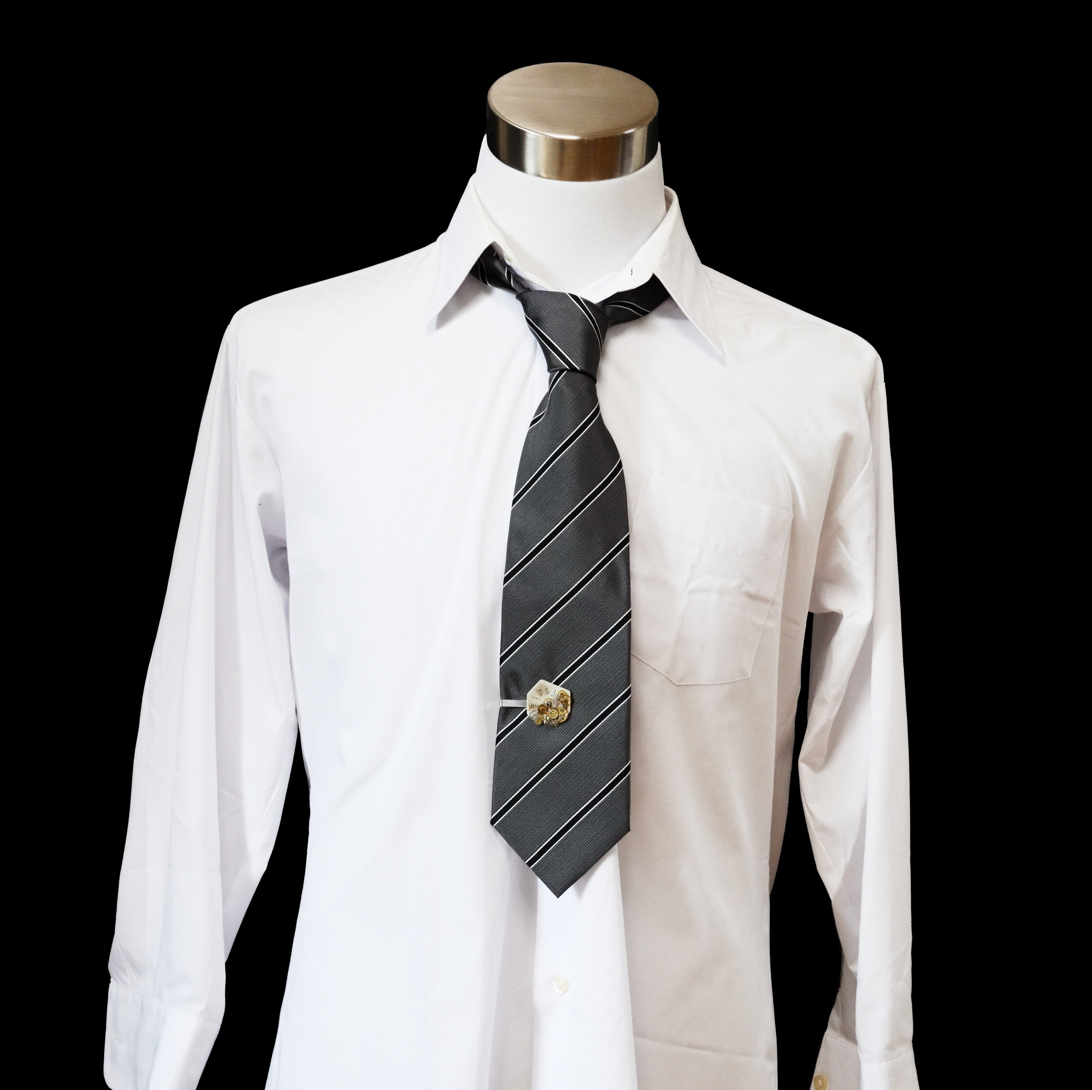 機械仕掛けの文字盤ネクタイピン | ulysses