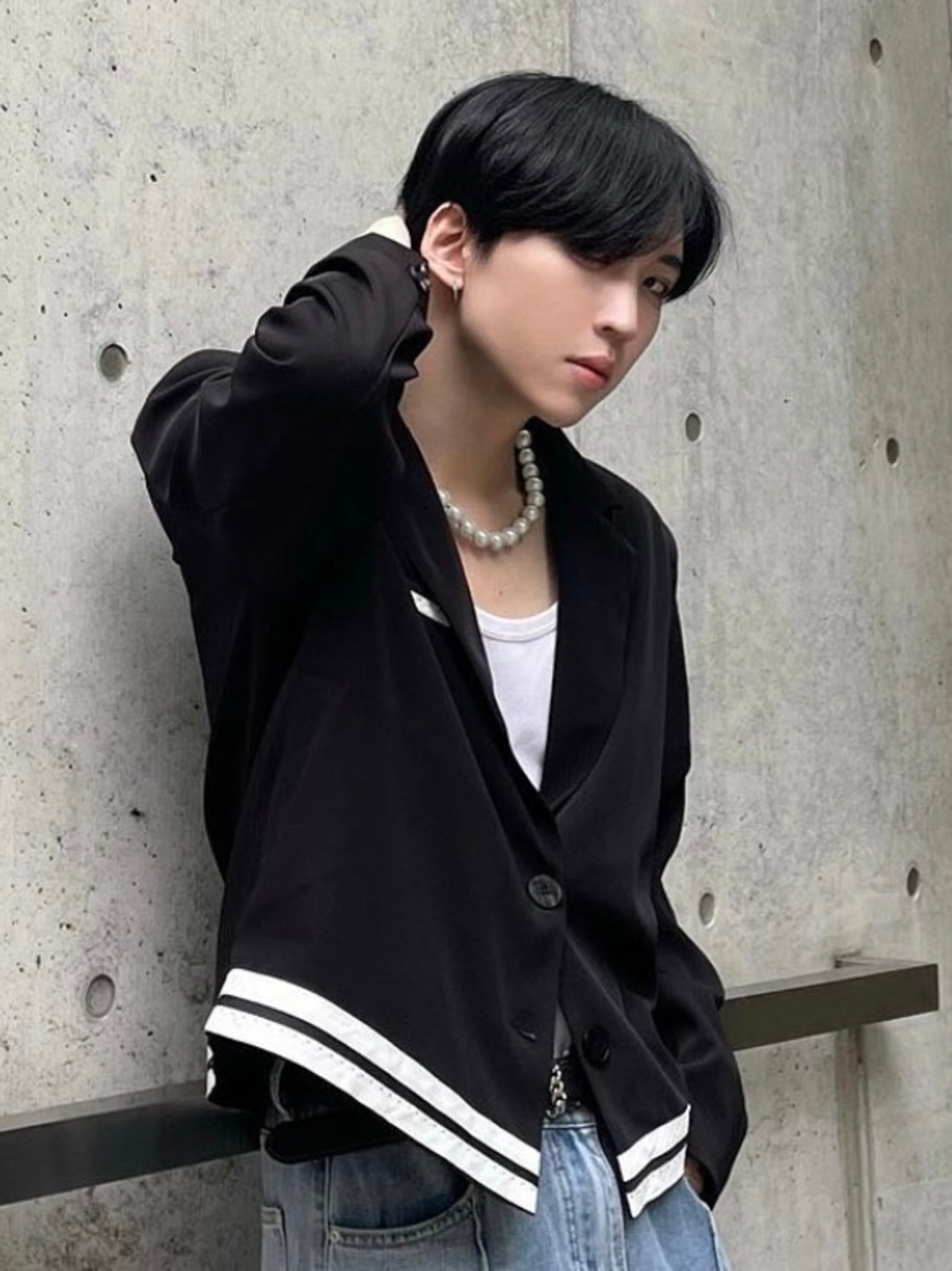 ALUDE SELECT】design short jacket | 【ALUDE】韓国メンズファッション