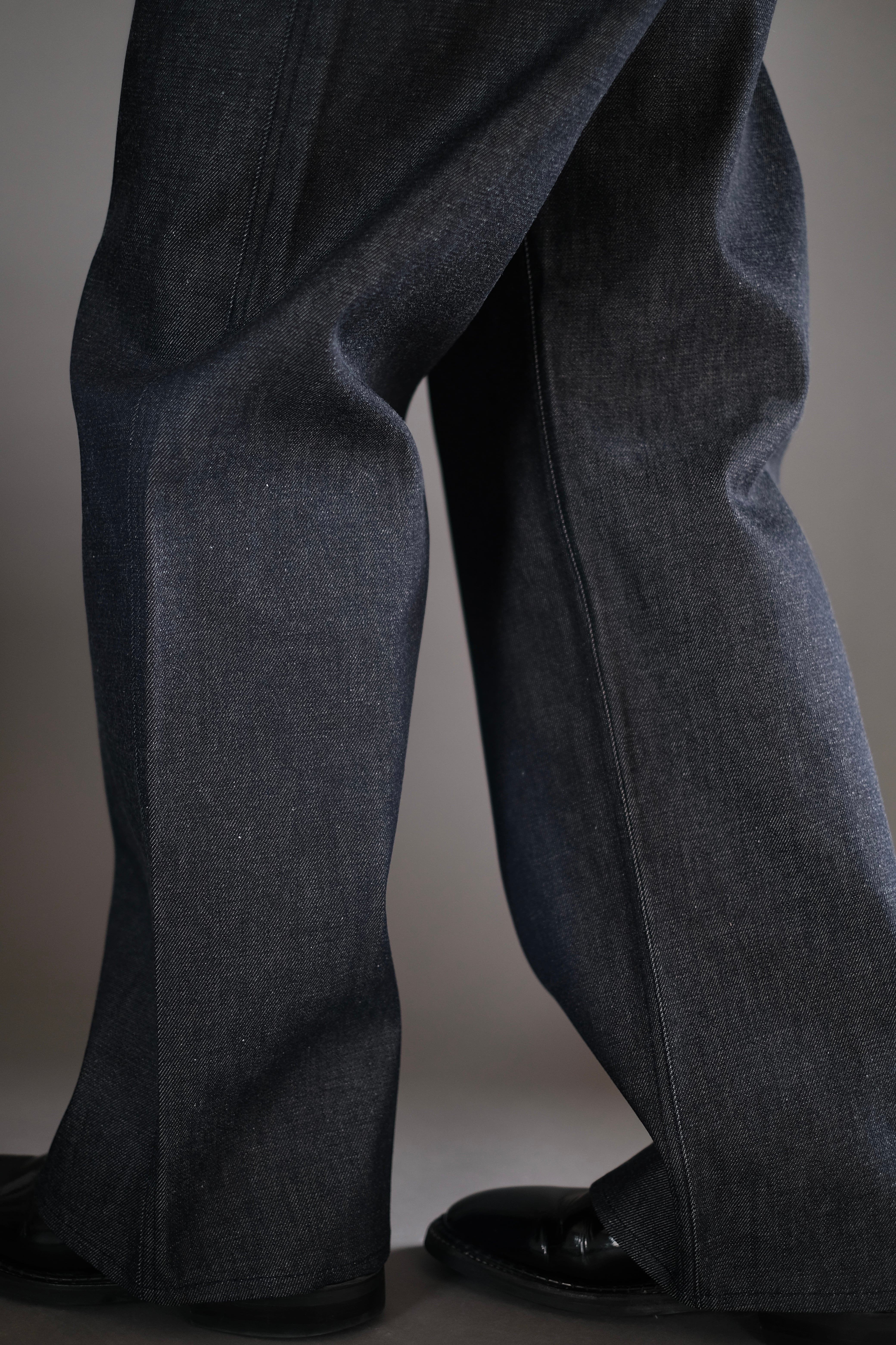 OMAR AFRIDI / 5PKT TROUSERS (RAW DENIM) | LIVING