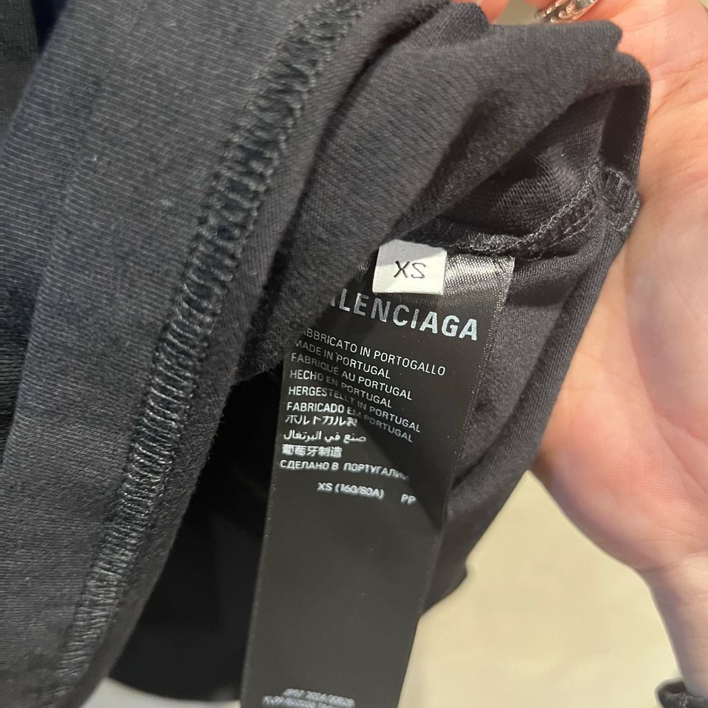 BALENCIAGA バレンシアガ Short Sleev Logo T-Shirt Tシャツ CA00985