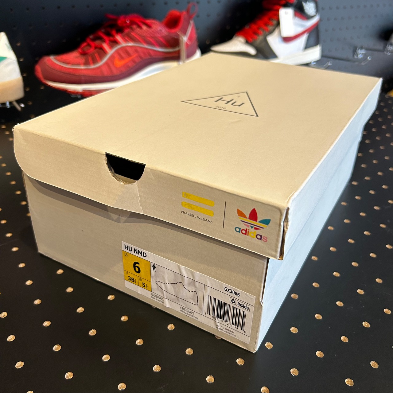 BBC x adidas NMD HU "Running Dog/Blue" US6/24cm