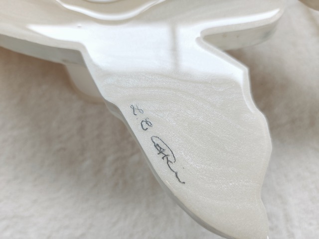 172.オーシャンレジンアート ホヌ型正面 小