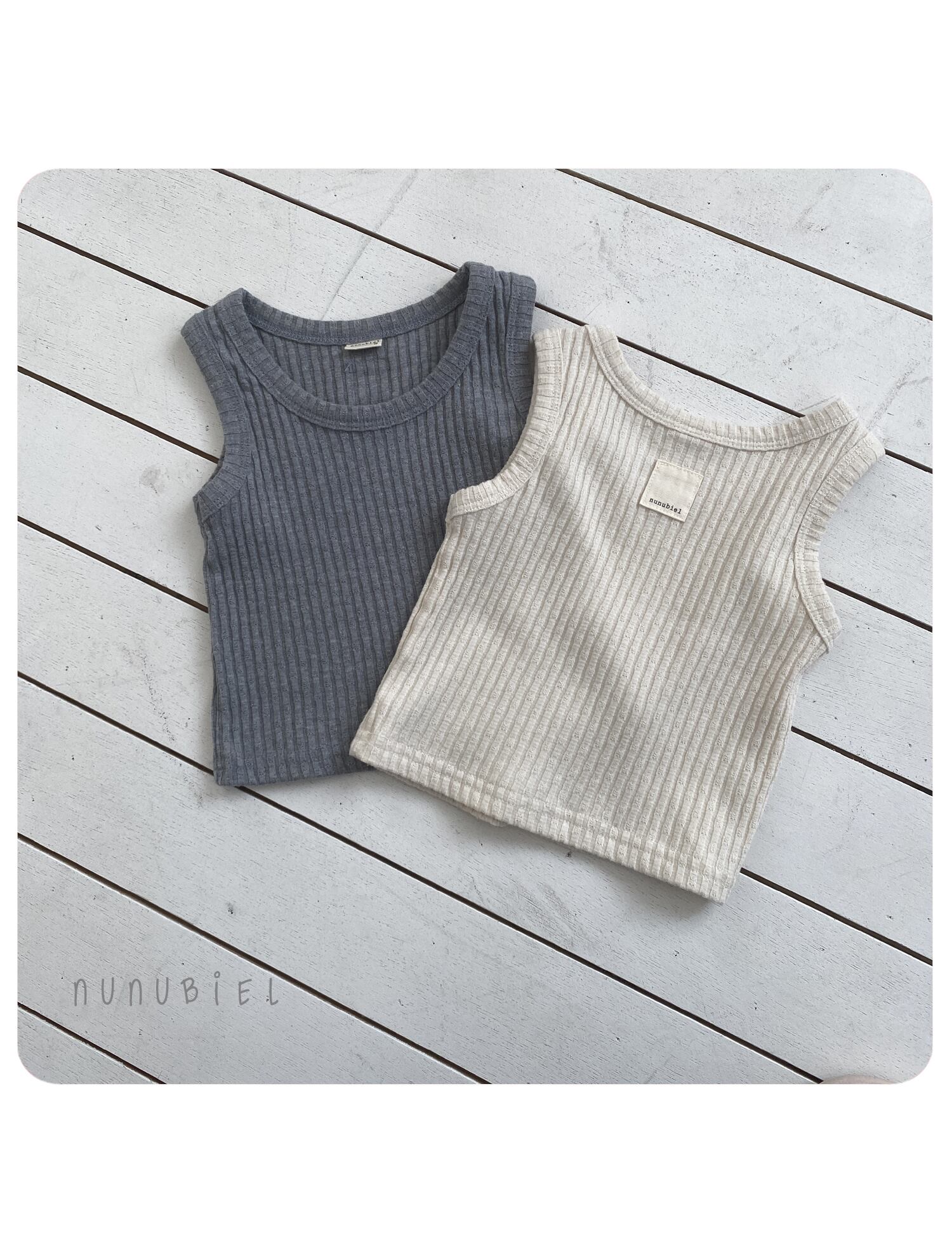 muffin sleeveless【nunubiel】※7月中旬〜下旬発送予定
