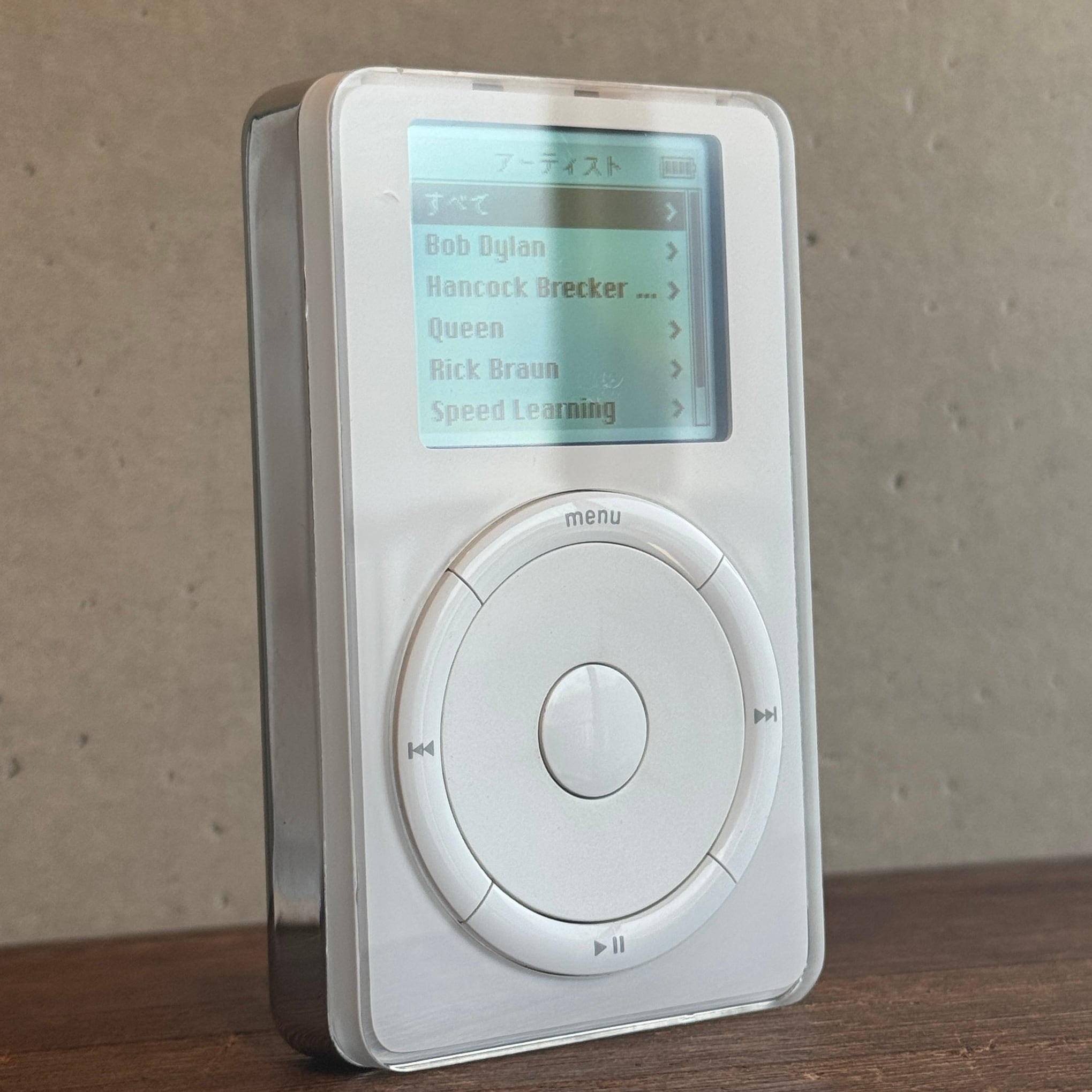 超初期ロット激レア】Apple 初代 iPod 5GB | 新品バッテリー交換済み