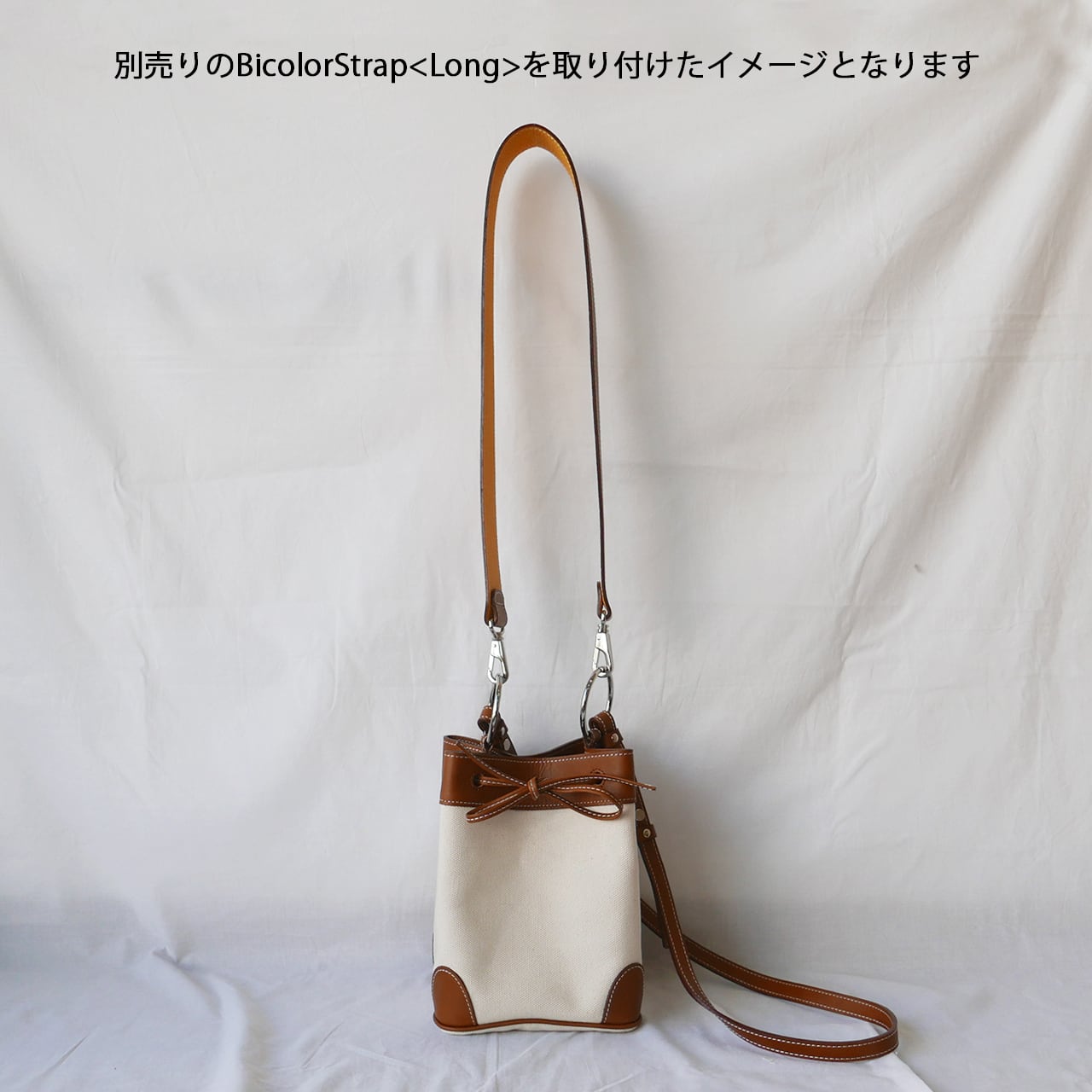 新品未使用　ayakobag 　Purse Bag /NAVY &ストラップ