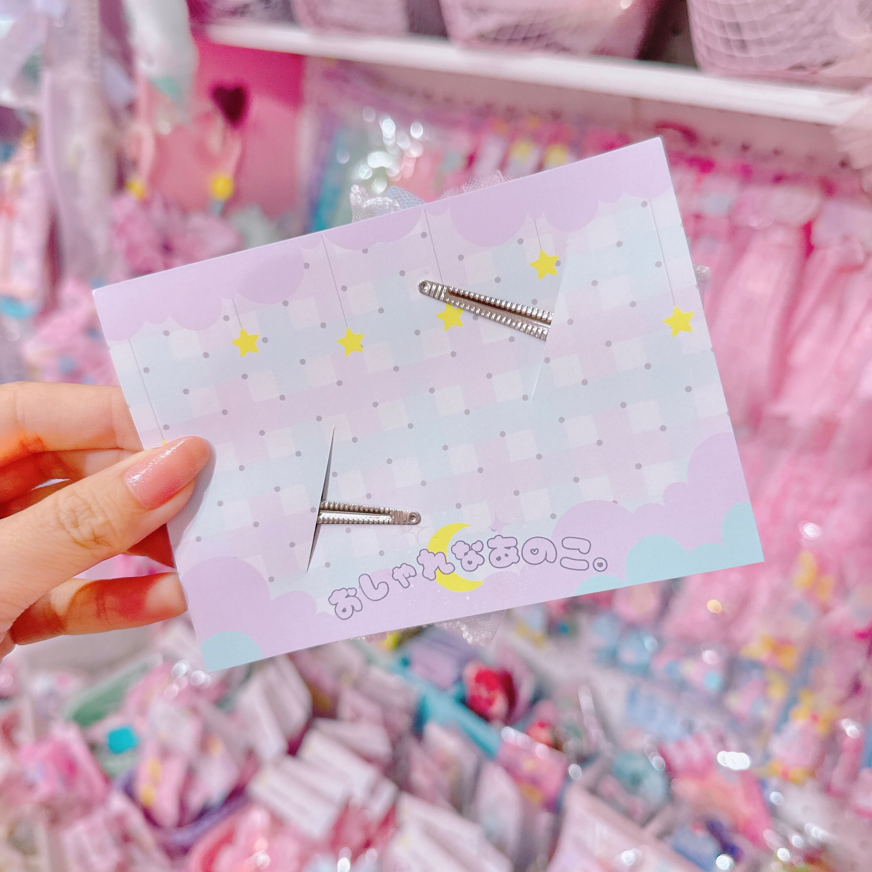 【P6】6-4ツインヘアクリップ