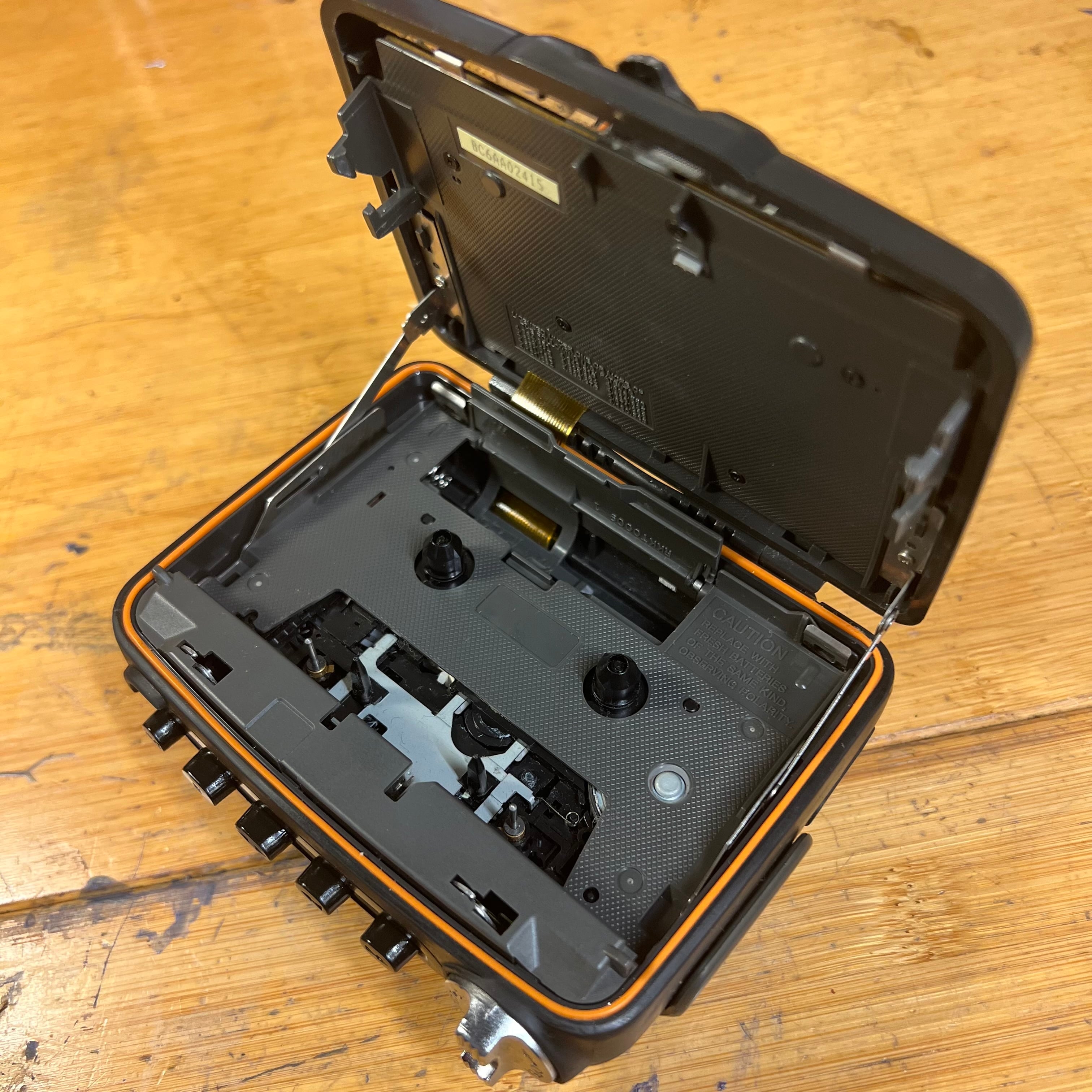 メンテ済完動品]パナソニックショックウェーブ カセットプレーヤー RQ