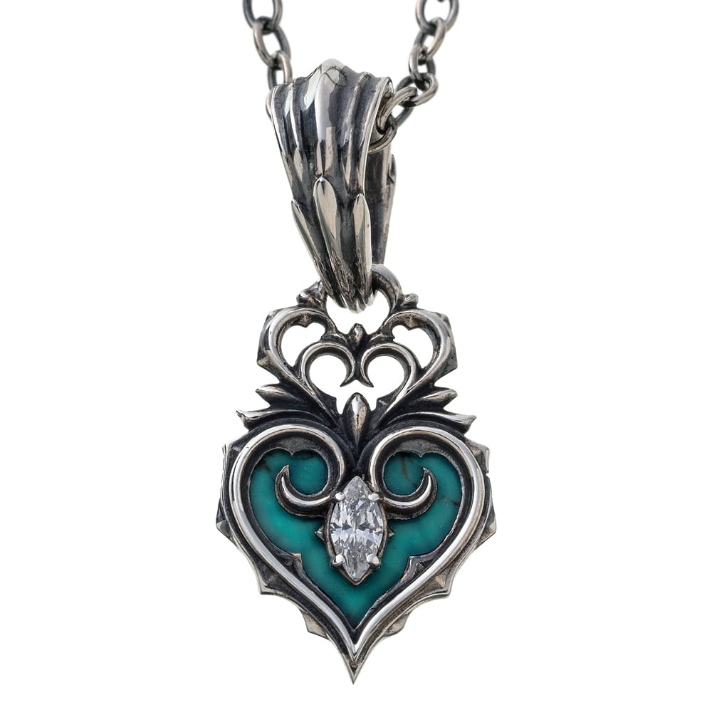 ハートオブジオーシャンペンダント2 AKP0164 Heart of the Ocean