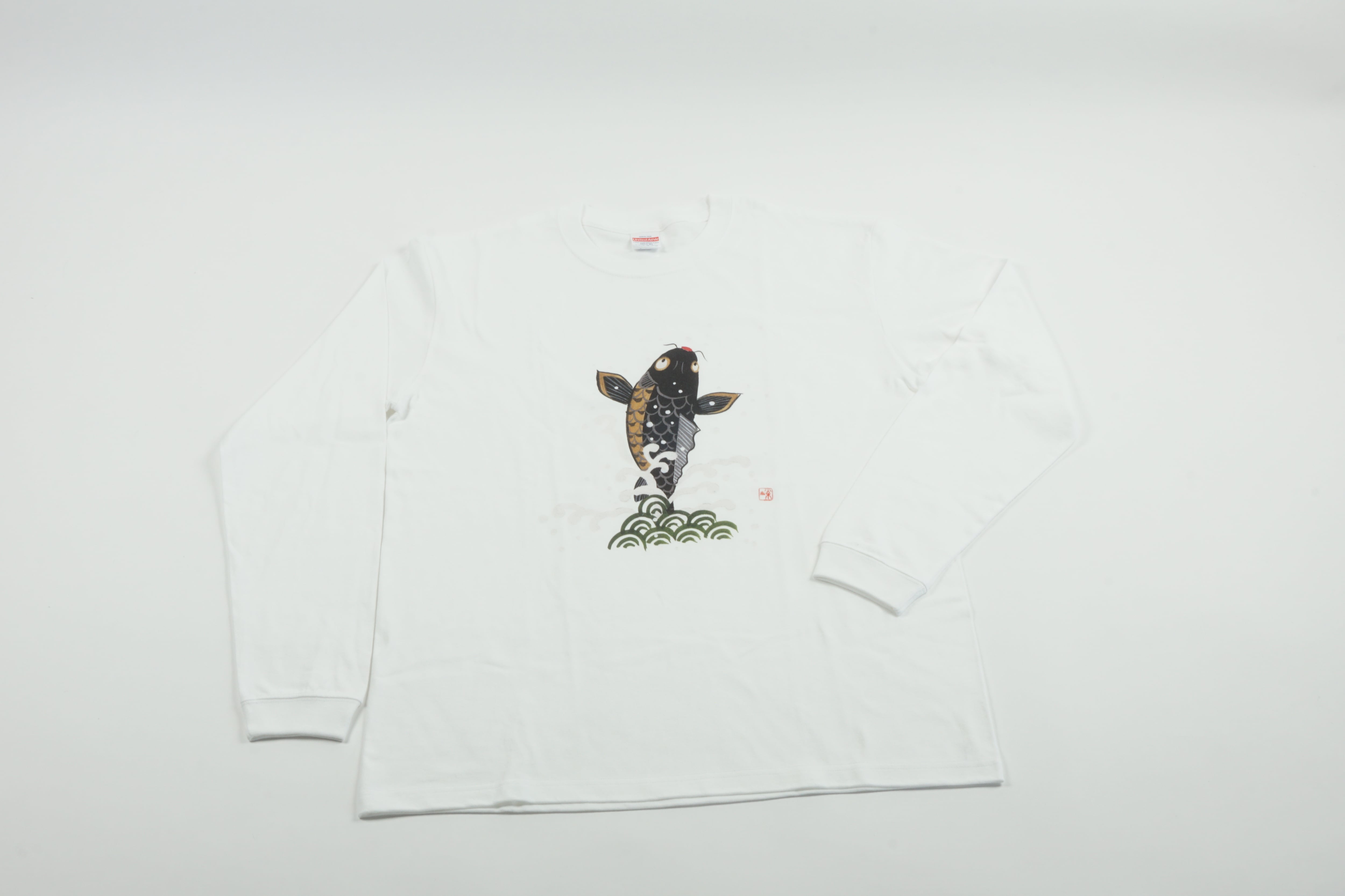 大津絵 長袖Tシャツ | おごと温泉びわ湖花街道｜オンラインショップ 華