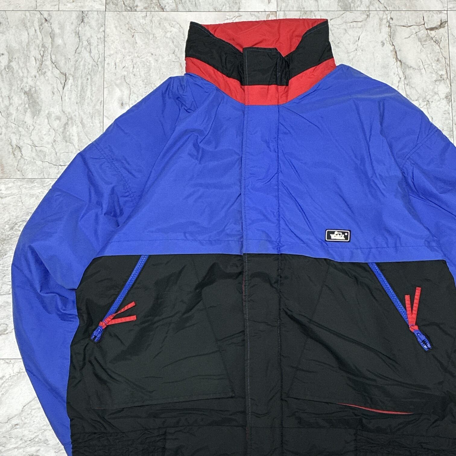 Woolrich ウールリッチ ブルゾン ナイロンジャケット ラバーロゴ 