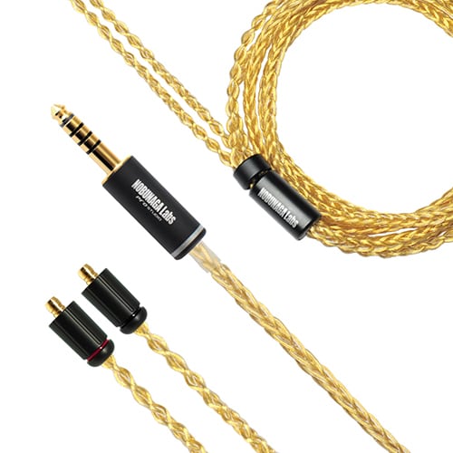 《SALE》【美品中古品】冩楽 (しゃらく): NOBUNAGA Labs SUPREME ::4.4mm5極バランス Pentaconn earリケーブル