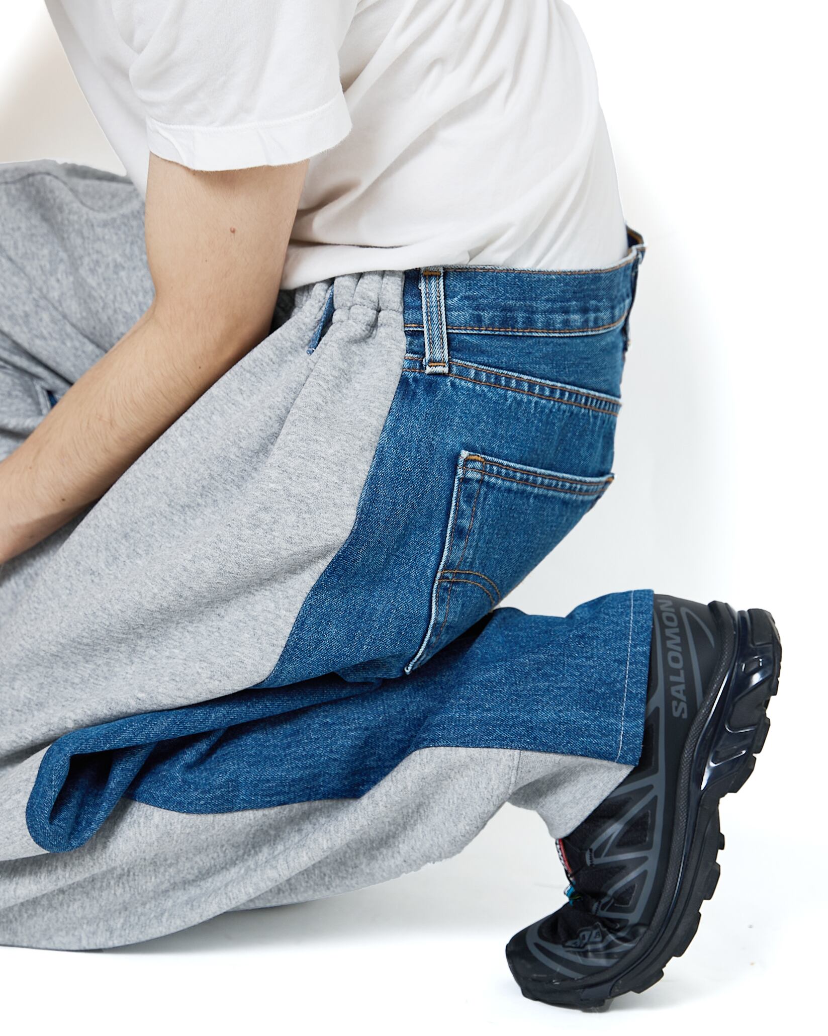 最安値BLESS N°74 overjoggingjeansドッキングパンツS 【公式通販】