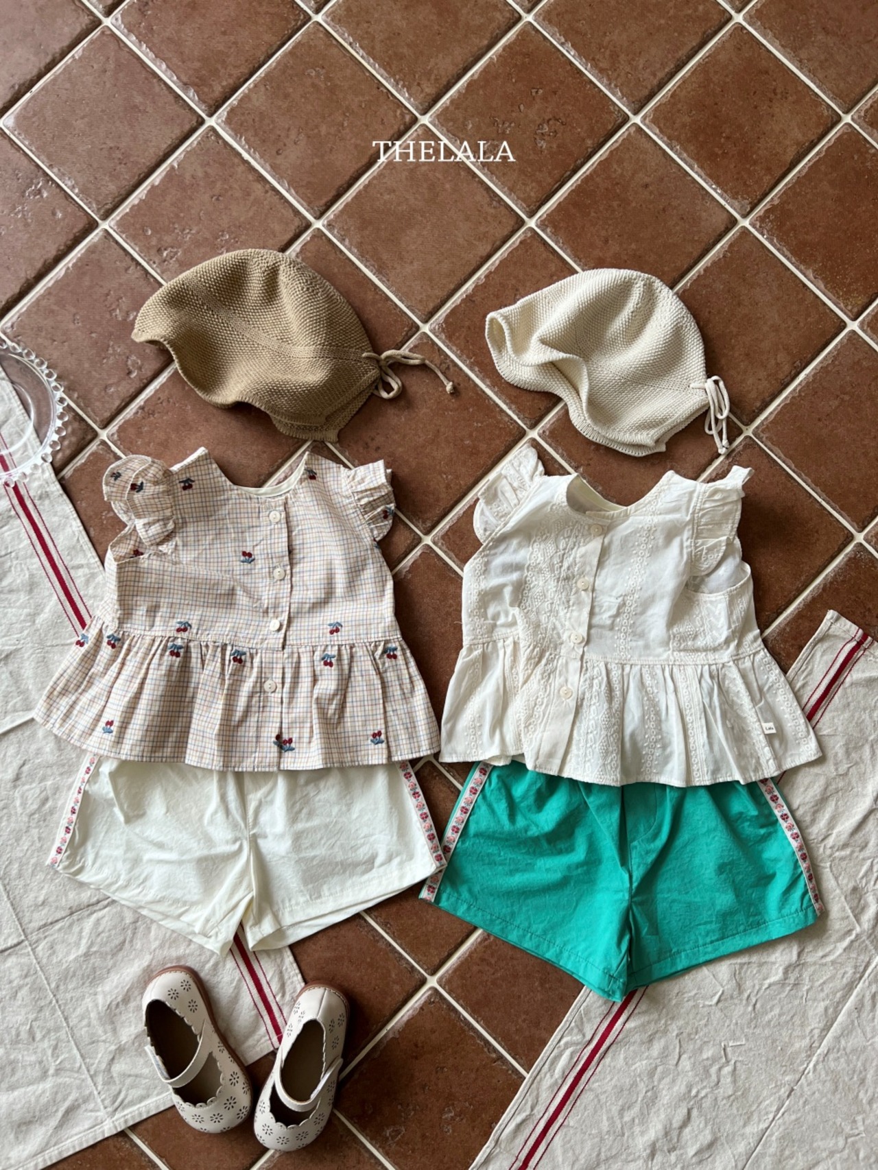 [THELALA] Cherry Blouse / [더랄라] 앵두블라우스