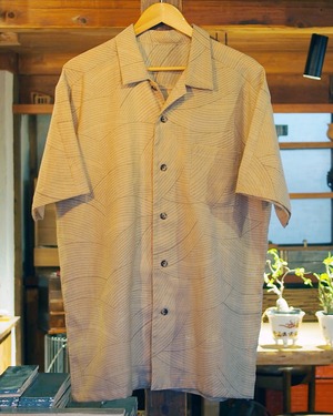NAMI - ALOHA SHIRT / アロハシャツ 麻 着物シャツ
