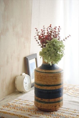 【東ドイツ Haldenslebenの花瓶】ミッドセンチュリー 356 東ドイツ Haldenslebenの花瓶】ミッドセンチュリー 356 ヴィンテージ