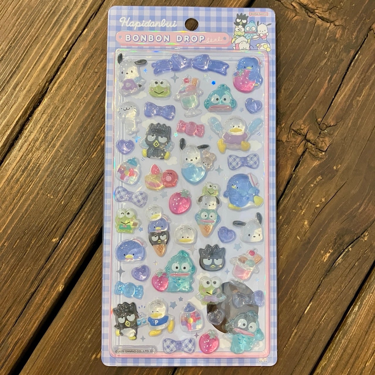 サンリオ はぴだんぶい ボンボンドロップシール CA04 | マスキング