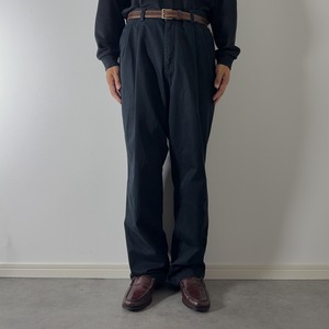00s DOCKERS CHINO TROUSERS black [W36L31.5相当] 古着