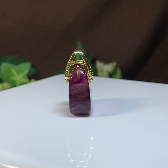 35.天然石とお出かけ☆フローライトカバン・バック